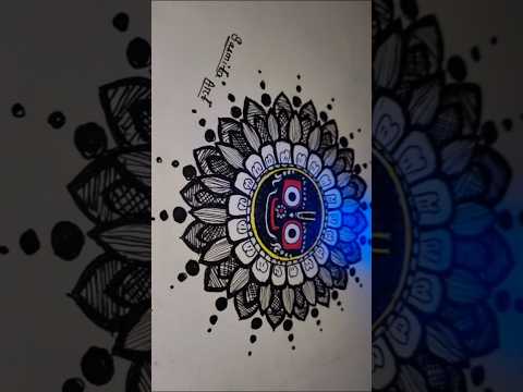 easy drawing of lord jagannath  // lord jagannath drawing colour  // lord of jagannath drawing