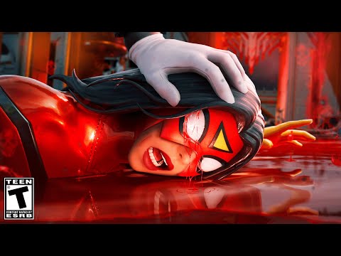 Spider-Woman Origin Story.. Jessica Drew HERO FOR HIRE.. Fortnite