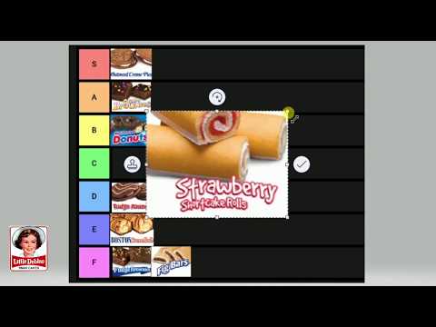 Snack Cake Tier List