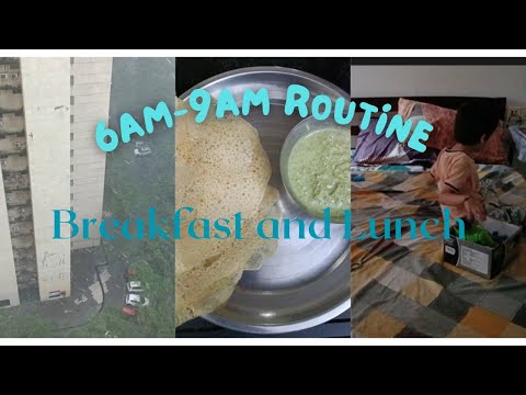 इतनी तेज़ बारिश हुई की स्कूल जाना cancel ही हो गया। 6 am से 9 am तक के जरूरी काम।Breakfast। #vlog