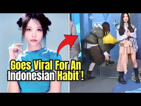 Hearts2Hearts’ Carmen Goes Viral For Showcasing An Indonesian Habit On Korean Music Show!