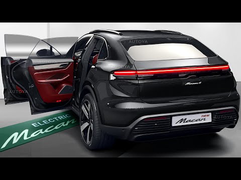 All-Electric 2025 Porsche Macan - INTERIOR Detailed Overview