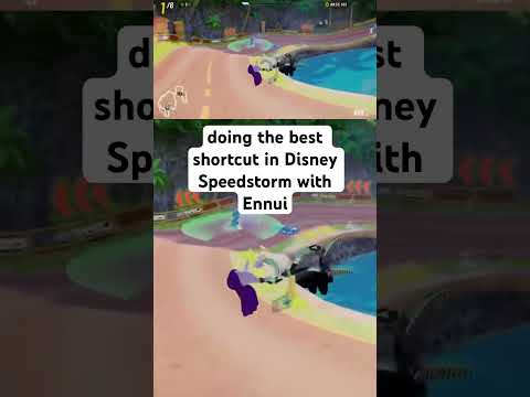 The best shortcut in Disney Speedstorm | Lake skip with Ennui