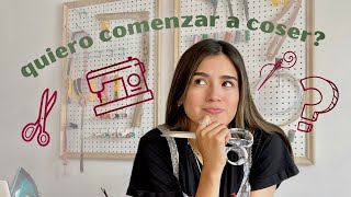 Qué necesito para comenzar a coser?? MATERIALES BÁSICOS EN LA COSTURA! -Becky Valenzuela