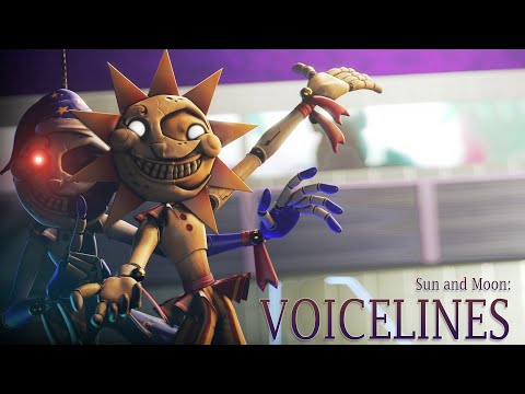 {SFM/FNAF}  ► Sundrop and Moondrop Voicelines II Animated