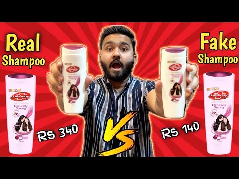 Lifebuoy Shampoo Pyaz Real V/S Fake