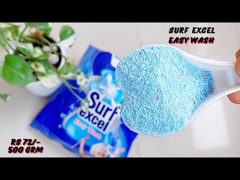 ✨ Surf Excel Easy Wash Detergent Powder Review ✨ Surf Excel Bucket & Machine Wash Tested