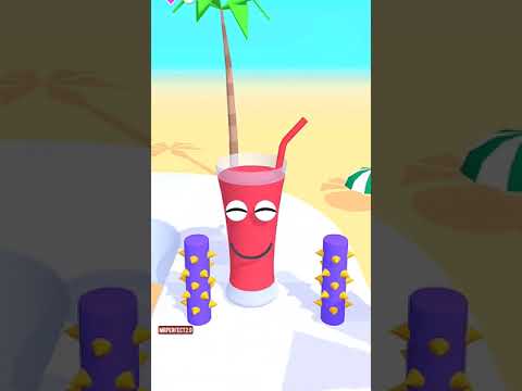 Red juice running crazy 12 #asmr #satisfying