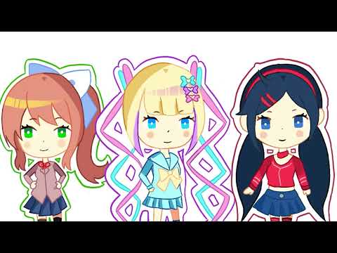 DDLCのトップ3ベストガール・ちびキャラ版 [ํYou can't fix her.]