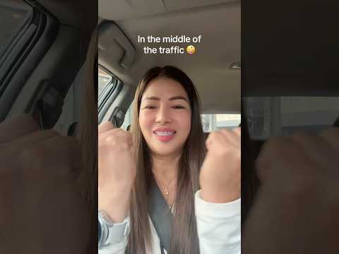 MIDDLE OF THE ROAD🤪 #traffic #shorts #shortvideo #justfofun #arleneaces #dance #viralmusic