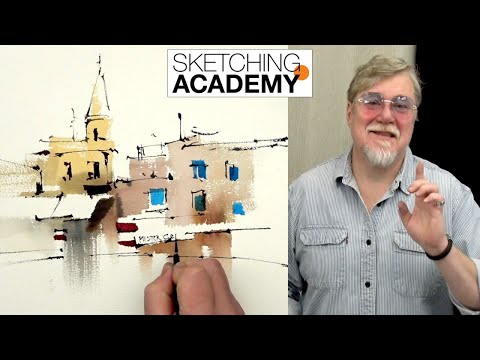 Course on Sketching Academy: Starting a Sketchbook