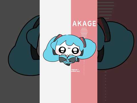 ミクの日！#AKAGE #SmilyBruh #初音ミク #illustration  #イラスト  #shorts