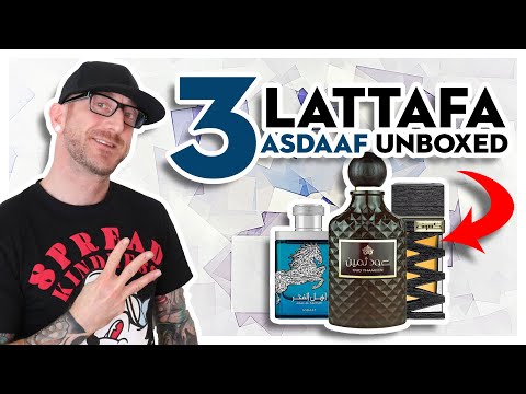 3 Lattafa Asdaaf HIDDEN GEM Fragrance Cheapies? | Middle Eastern Fragrance Unboxing Review