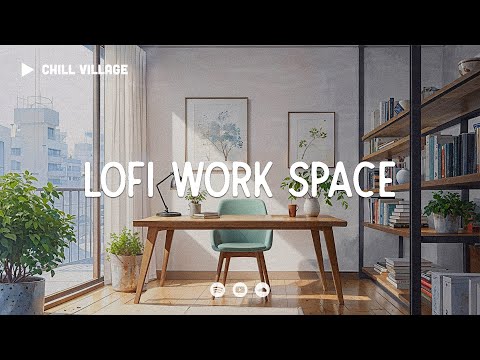 Chill Office Space 📂 Lofi Deep Focus Work/Study Concentration [chill lo-fi hip hop beats]