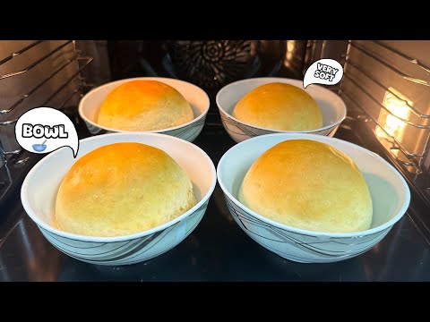 Homemade Soft Bread | Soft Bread recipe | Only with a  Bowl 🥣