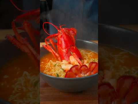 Amazing Lobster Korean Ramen #Cooking #shorts #KorenoTH #ramen