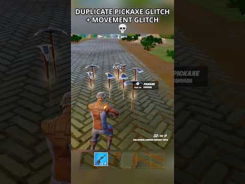 DROP/DUPLICATE PICKAXE + MOVEMENT GLITCH in Fortnite Season 2😳 (Chapter 6) #fortnite #shortsfeed #fy