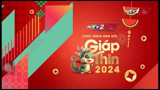 HTV2 - Vie Channel (DatVietVAC) | Hình hiệu Chúc mừng năm mới - Xuân Giáp Thìn 2024