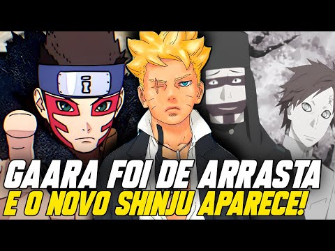 BORUTO FOI PRESO E APANHOU E O GAARA MORRE! SHINJU SHINKI-BORUTO TWO BLUE VORTEX 14 SPOILERS