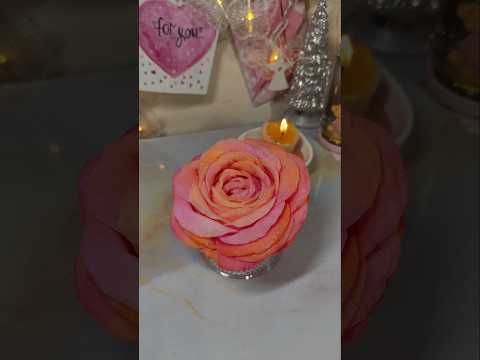 Unreal DIY Magic Rose 🌹💫 #creative #craft #diy #rose #satisfying #shorts #asmr #valentinesday #art