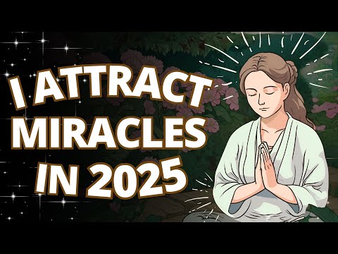 I Attract Miracles in 2025 | Best Powerful Affirmations for Positive Morning Meditation & Gratitude