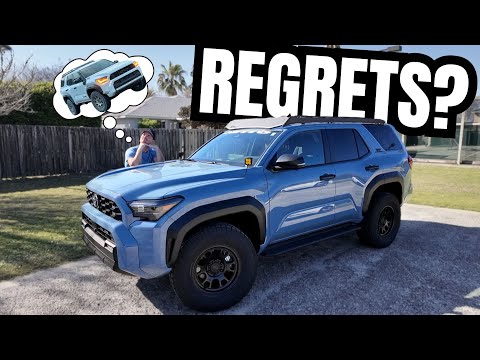 1 Month Later...Do I Regret My New 2025 6th Gen Toyota 4Runner?