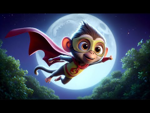 The Adventures of the Flying Monkey Hero: A Fun Kids' Rhyme