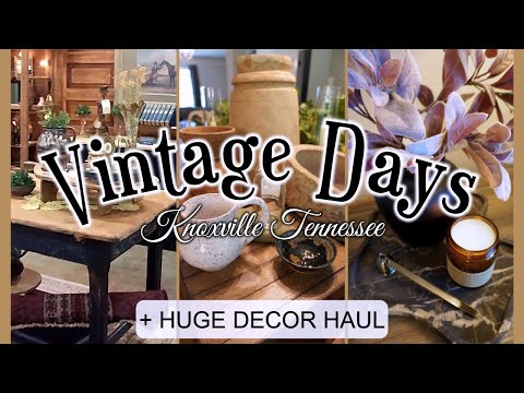 VINTAGE DAYS Shop with Us || + Huge Décor Haul