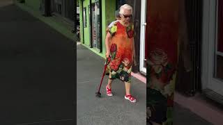 Senior Citizen Walking Around #shorts #senior #seniorlife