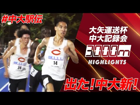 【記録会ハイライト】大矢運送杯 中大記録会3000mを振り返る| 2023