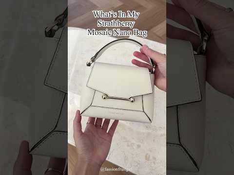 What’s In My Strathberry Mosaic Nano Bag (2024 discount code) | Bag Review | fassionfruitgirl