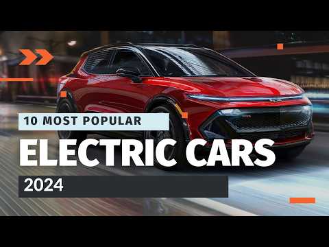 Top 10 Best-Selling Electric Cars of 2024 | Most Popular EVs Ranked!