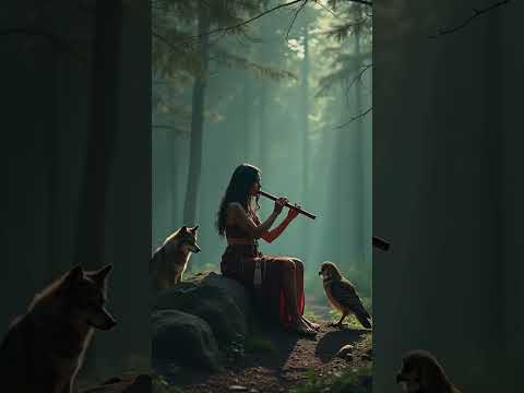 Powerful Native Flute Music for Healing the Body & Mind #shorts #calmingmusic #relaxingmusic #432HZ