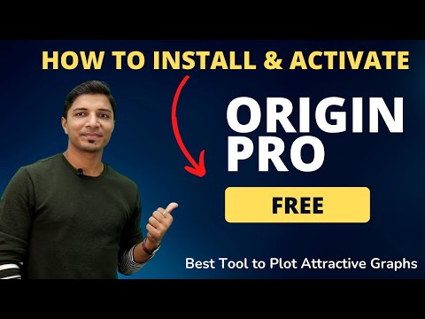 Origin Pro: How to Download, Install and Activate Free II Best Tool to Plot Attractive Graphs