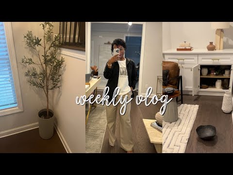 WEEKLY VLOG: DECORATE WITH ME| LIVING ROOM STRUGGLES, TARGET RUN & MORE | JENNY JACKS