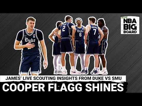 Live Scouting: Cooper Flagg Shines in Duke vs. SMU Showdown