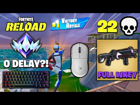 Fortnite Reload | High Kill Solo UNREAL Ranked Win Gameplay (Keyboard & Mouse ASMR) OG Havoc Shotgun