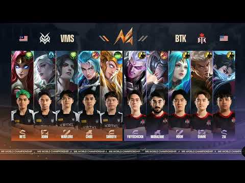 Team Vamos vs BTK Team Malaysia vs U.S.A knockout Stage Game 2  Full Fight Painful Defeat