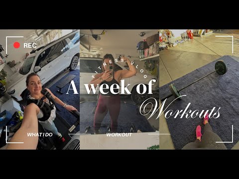 WEEK OF MY WORKOUTS VLOG||BALANCED FITNESS WHEN THE GOAL ISN’T SKINNY ❤️🙌🏻