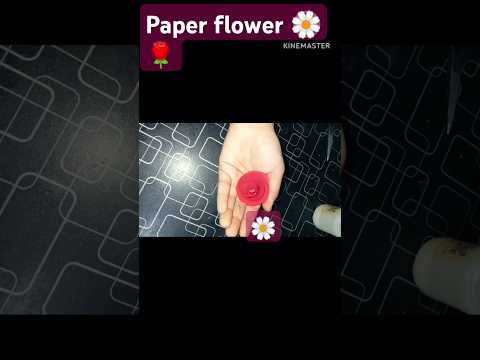 easy paper flower #like#share#subscribe