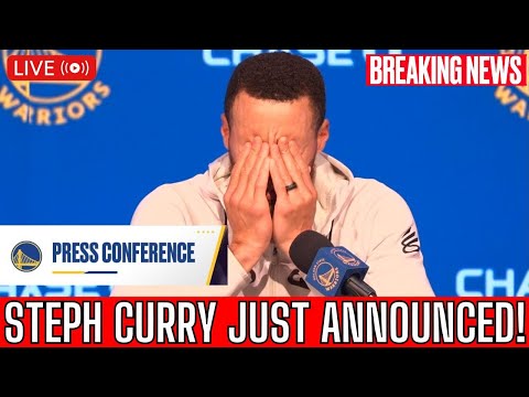 URGENT! Steph Curry CRIES and LEAVES EVERYONE SURPRISE with STRONG MESSAGE for Warriors and NBA Fans