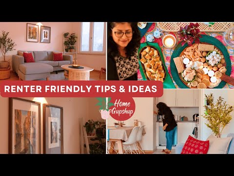 Instantly UPGRADE YOUR HOME with these RENTER FRIENDLY TIPS | 10 MIN IDEAS | HOME GUPSHUP