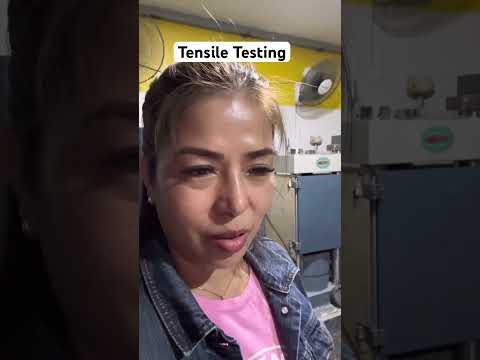 TENSILE TESTING! #shorts #calax  #igawara #steelsupplier #china #construction #shortvideo #arlene