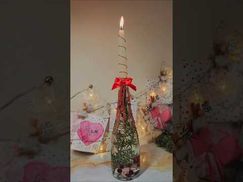 Christmas tree Candle 🎄🕯️✨ #creative #diy #christmas #handmade #shorts #craft #newyear #satisfying