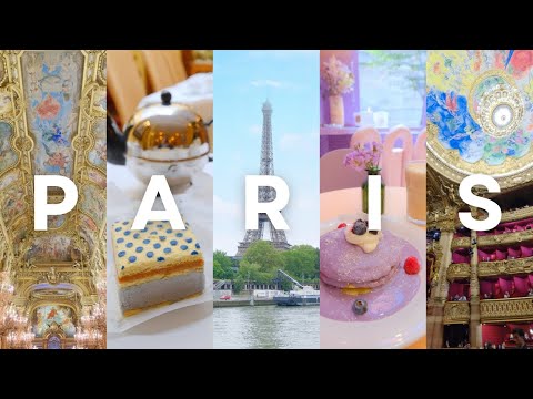 Paris Solo Travel Vlog - Cafes, Ballet at the Opera House, making lipstick, sightseeing