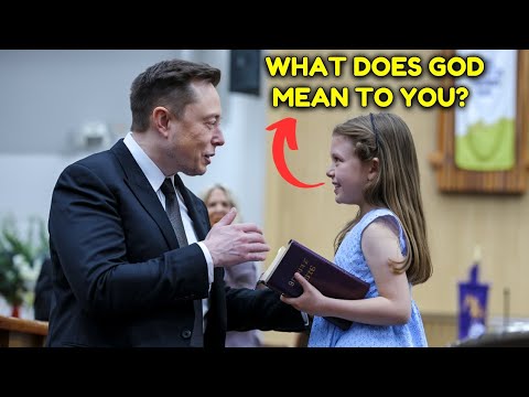 A Little Girl Asks Elon Musk About god – His Response Brings Her To Tears!