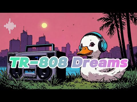 TR-808 Dreams 🌙 Vintage Lofi Beats to Chill & Focus