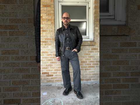 Badass Vintage Style: Rainbow Country Hercules, Jcrew Shirt, Sugar Cane Pants, White’s Boots