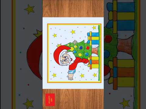 Santa Claus Drawing Very Easy ||  Merry Christmas Drawing Easy || Santa Claus Drawing ||