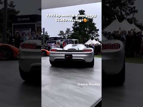 Koenigsegg CC850 Exhaust Sound | 1385 HP Revving 🔥🔥 | Greece Monkey